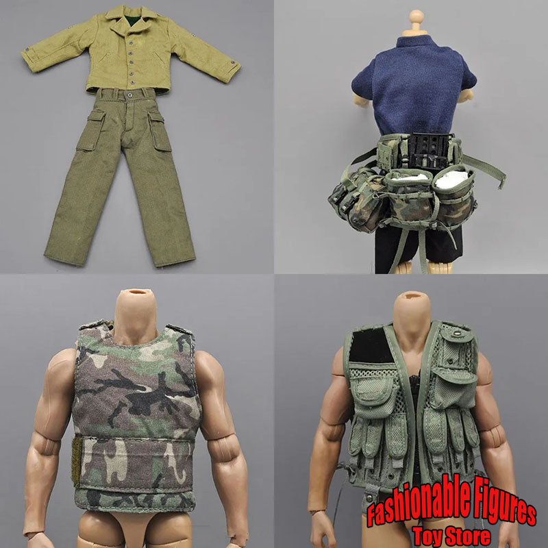 Corteiz Cargo Pant - 1/6 Mężczyźni Żołnierz Kurtka Armia Wojskowe