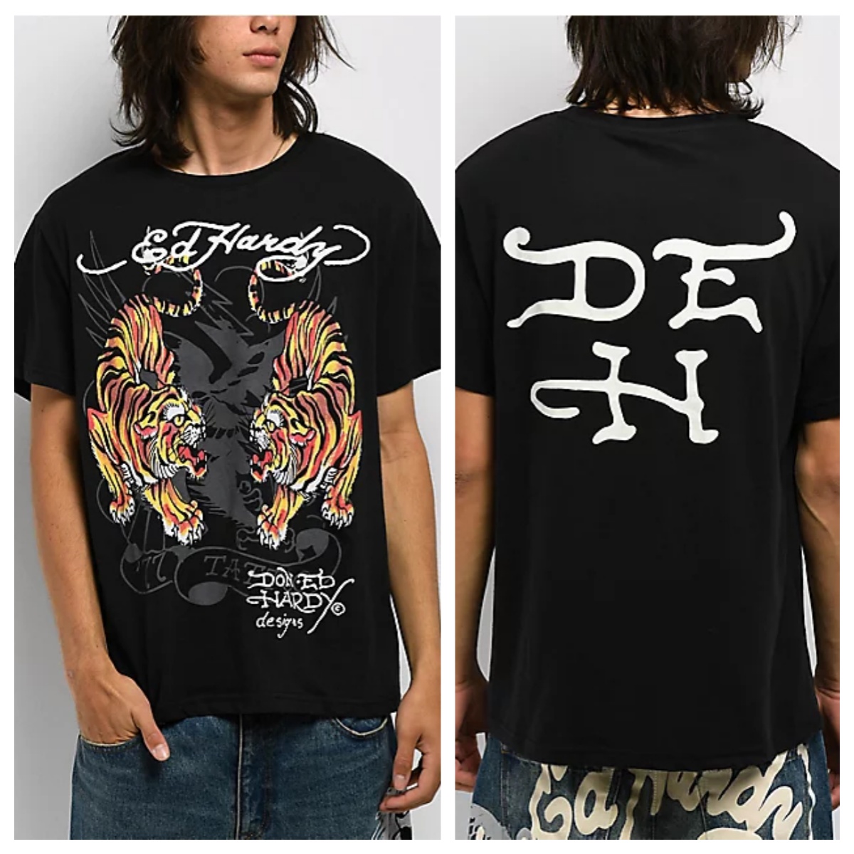 Streetwear Brand Graphics - Koszulka Tigers Ed Tattoo Art Street