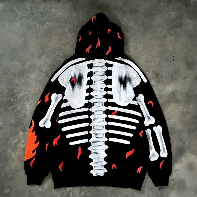 Europe Streetwear Brand - Halloween Cosplay Harajuku Punk Style Modne