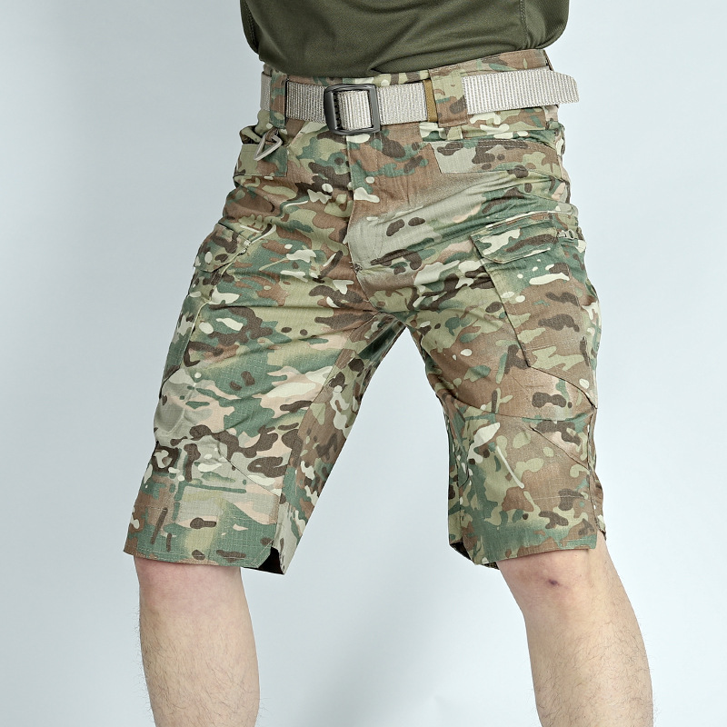 Corteiz Cargo Pant - Wytrzymałe taktyczne szorty cargo z wieloma