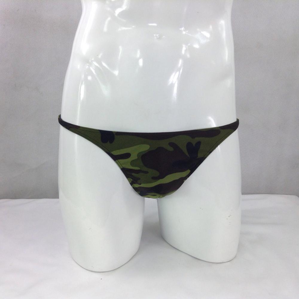 Męskie stringi bikini w paski  – A Bathing Ape Camo recenzja i cena