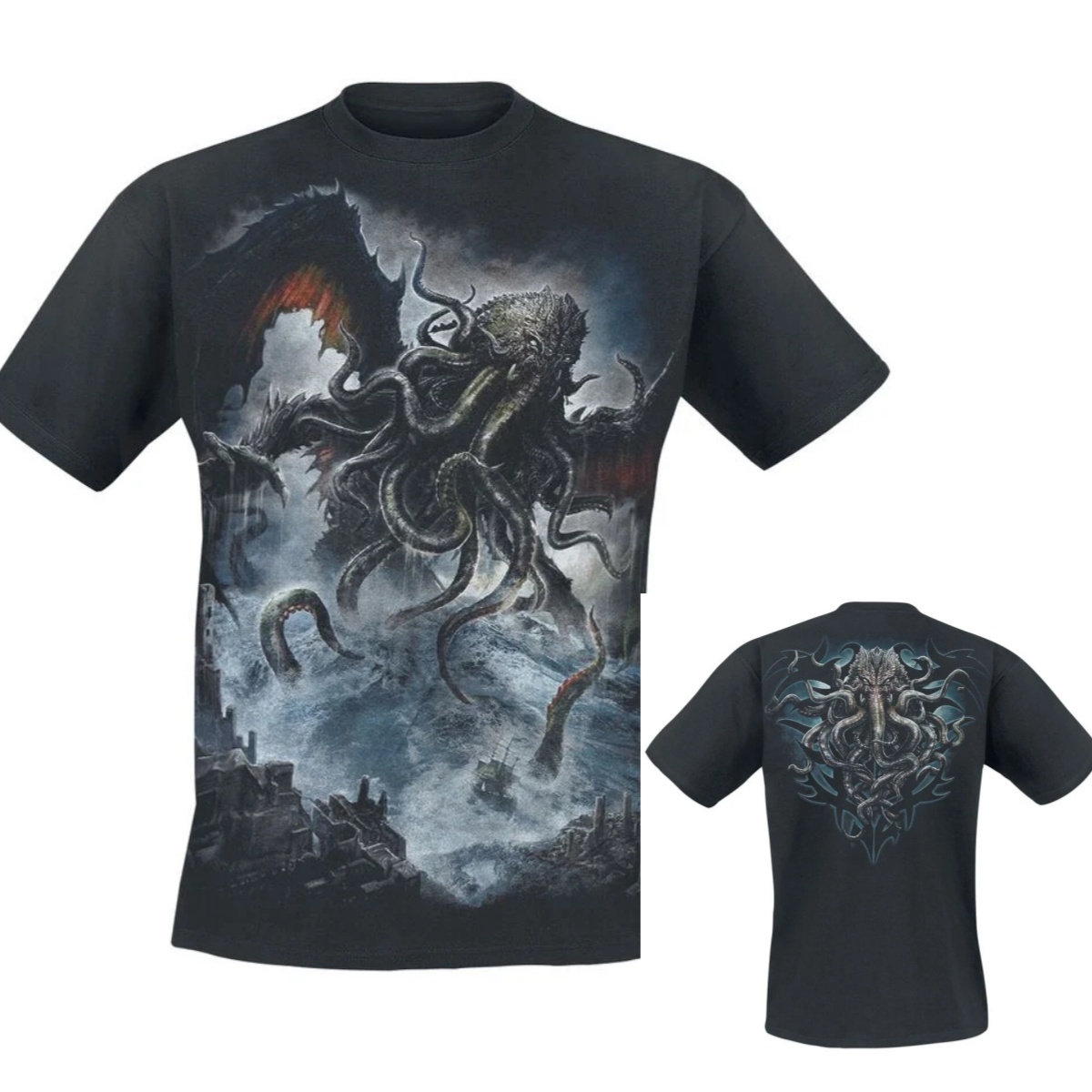 Koszulka Cthulhu Dark Gothic S – Gothic Streetwear Brand recenzja i cena