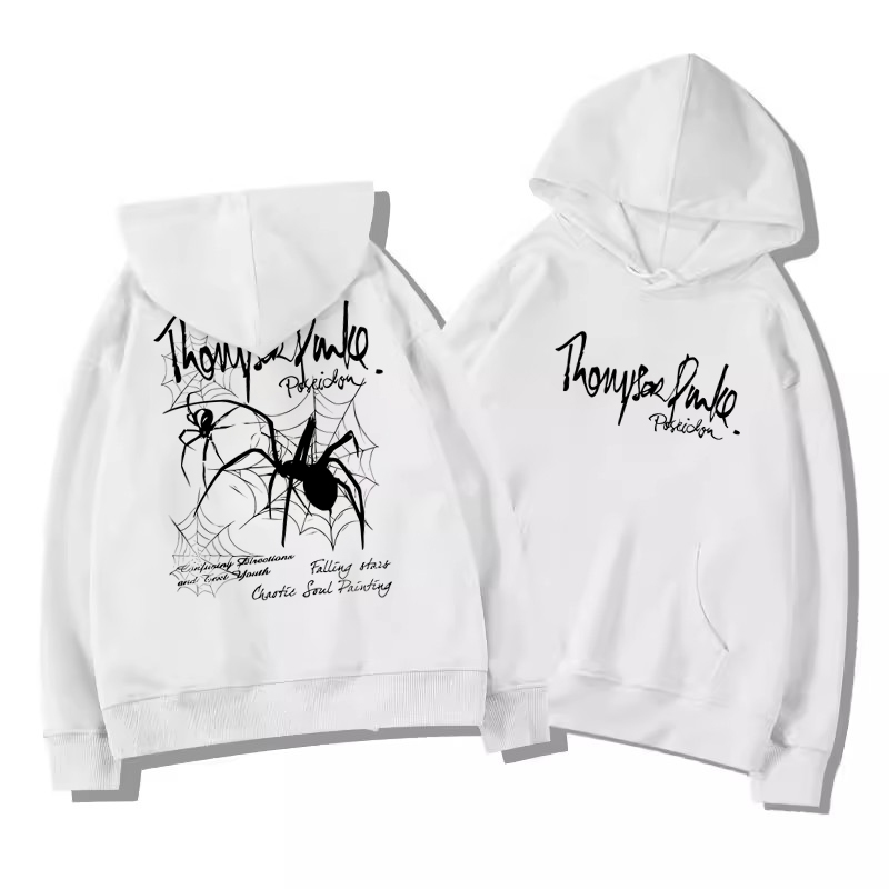 Męska bluza z kapturem, luźna, – Streetwear High End Brand recenzja i cena